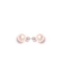 XISSJEWELLERY - Multicolor Silver Lunar Studs - Lyst