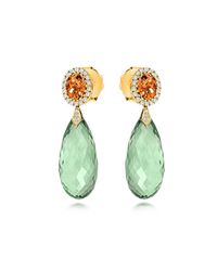 Tivon Fine Jewellery - Green Tivon Monte Carlo Earrings - Lyst