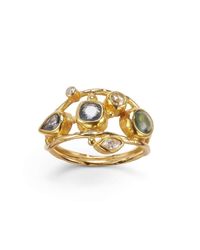 Bergsoe - Metallic Double Seafire Ring - Lyst
