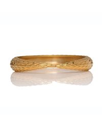 Marina Skia - Metallic Viper Gold Bracelet - Lyst