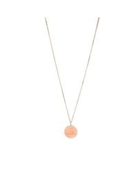 Genevieve Lau - Metallic Loved Necklace With Diamond - Lyst