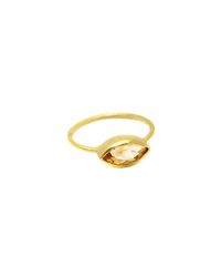 Willow and Clo - Metallic Willow Citrine Ring - Lyst