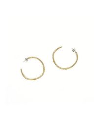 Stephanie Gorski Jewelry - Multicolor Branch Hoop Earrings - Lyst