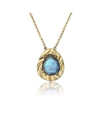 K.Mita - Metallic Ocean Dream Pebble Pendant - Lyst