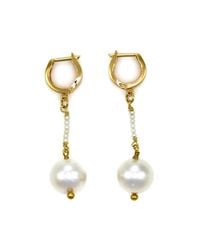 Donna Pizarro Designs - Multicolor 18kt South Sea Pearl Drop Earrings - Lyst