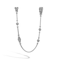 John Hardy | Metallic Classic Chain Station Necklace | Lyst