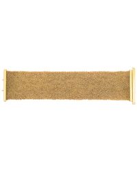 Carolina Bucci - Metallic Gold Woven Mesh Bracelet - Lyst