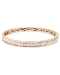 SHAY - Metallic Parallel Lines Bracelet - Lyst