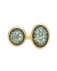 VRAM Jewelry - Multicolor 2tau Green Sapphire Ring - Lyst
