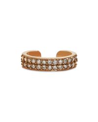 Anita Ko - Metallic Diamond Ear Cuff - Lyst