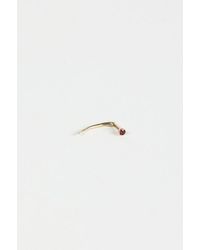 Gabriela Artigas - Metallic Yellow Gold Infinite Tusk With Red Ruby - Lyst