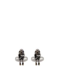 Paul Smith | Metallic Astronaut Cufflinks for Men | Lyst