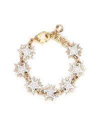 Lulu Frost | Metallic 'cosmic' Asymmetric Star Brass Bracelet | Lyst