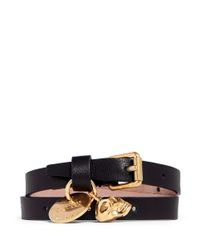 Alexander McQueen | Black Bracelet | Lyst