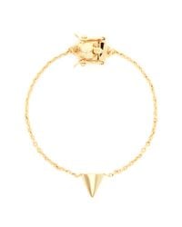 Eddie Borgo | Metallic Metal Cone Charm Bracelet | Lyst