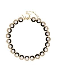 Lele Sadoughi - Black Comet Necklace - Lyst