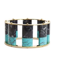 Lele Sadoughi - Blue Tall Stackable Bangle - Lyst