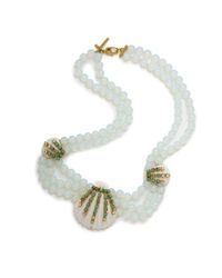 Lele Sadoughi - Multicolor Seashell Necklace - Lyst