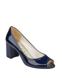 anne klein meredith peep toe pumps