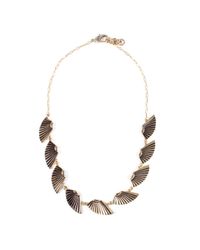 Lulu Frost - Metallic Horizon Midi Necklace - Lyst
