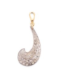 Lulu Frost - Metallic Vintage Art Deco Crystal Balbina Charm - Lyst