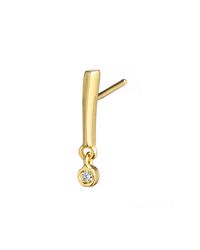 Lulu Frost - Multicolor Code Exclamation Earring 18k Gold - Lyst