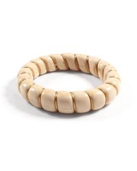 Lulu Frost - Metallic *vintage* Twist Ivory Bangle - Lyst