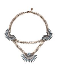 Lulu Frost | Beacon Necklace - Blue | Lyst