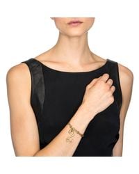 Lulu Frost - Metallic Plaza Number Bracelet - Diamond Chain - Lyst