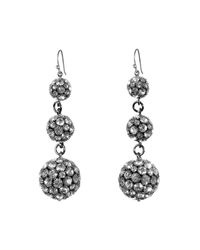 Lulu Frost - Multicolor Royale Triple Drop Earrings - Lyst