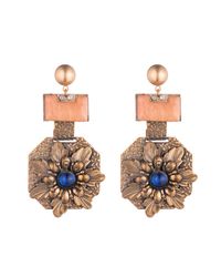 Lulu Frost - Orange *vintage* 100 Year Earring #12 - Lyst