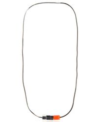 Lanvin | Blue Screw Necklace | Lyst
