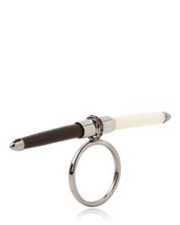 Daniela Villegas | Black Protection Ring | Lyst