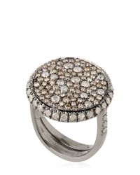 Roberto Marroni | Black Oxidized Ring | Lyst