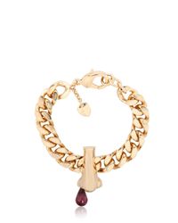 Schield | Metallic 'dripping Nose' Bracelet | Lyst