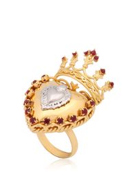 Dolce & Gabbana | Metallic Ring | Lyst