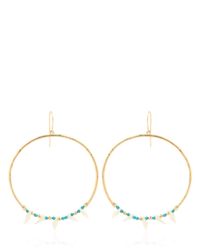 Aurelie Bidermann | Metallic Turquoise Earrings | Lyst