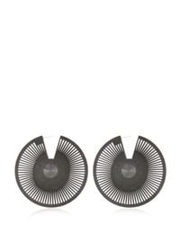 Vojd Studios | Black Phase Statement Earrings | Lyst