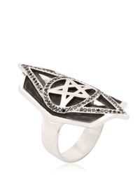 Meadowlark | Metallic Pentacle Ring | Lyst