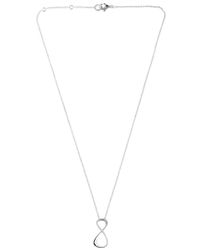 Montblanc | Metallic Infinity Pendant Necklace | Lyst