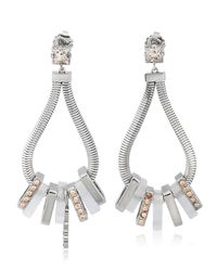 Ledaotto | Metallic Shangai Earrings | Lyst