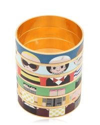 Bijoux De Famille | Metallic Dress Me Bangles Set | Lyst