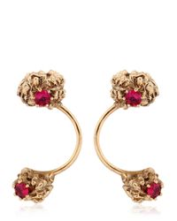 Voodoo Jewels | Metallic Artica Open Ice Earrings | Lyst