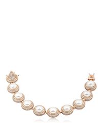 Eddie Borgo Pink Pave Pearl Dome Bracelet