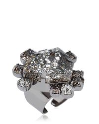 On Aura Tout Vu | Black Patina Ring | Lyst