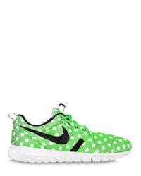 Nike | Green Roshe Nm Polka Dot Nylon Sneakers for Men | Lyst