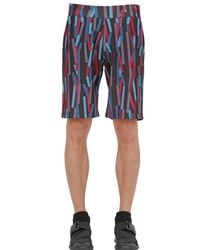 Christopher Kane | Multicolor 3d Bolster Printed Neoprene Shorts for Men | Lyst