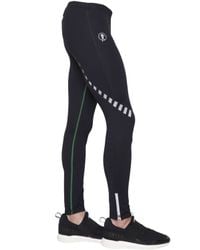 Bikkembergs | Black Quick Drying Stretch Microfiber Leggings for Men | Lyst