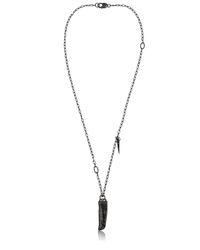 Henson | Black Carved Horn Shard Necklace for Men | Lyst