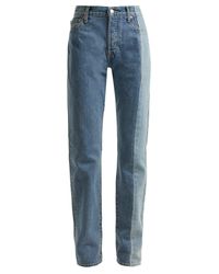 Jean droit revisité X Levi's Vetements en coloris Blue